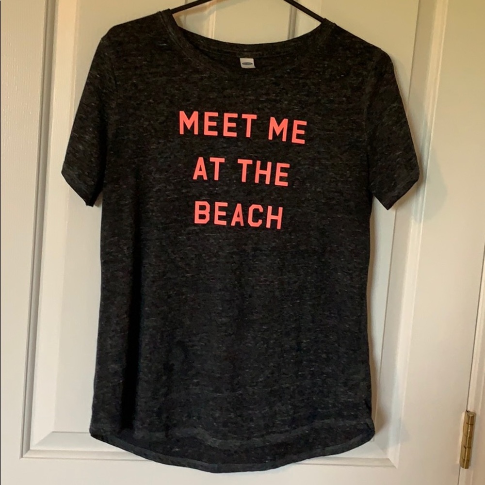 Ladies dark grey tshirt